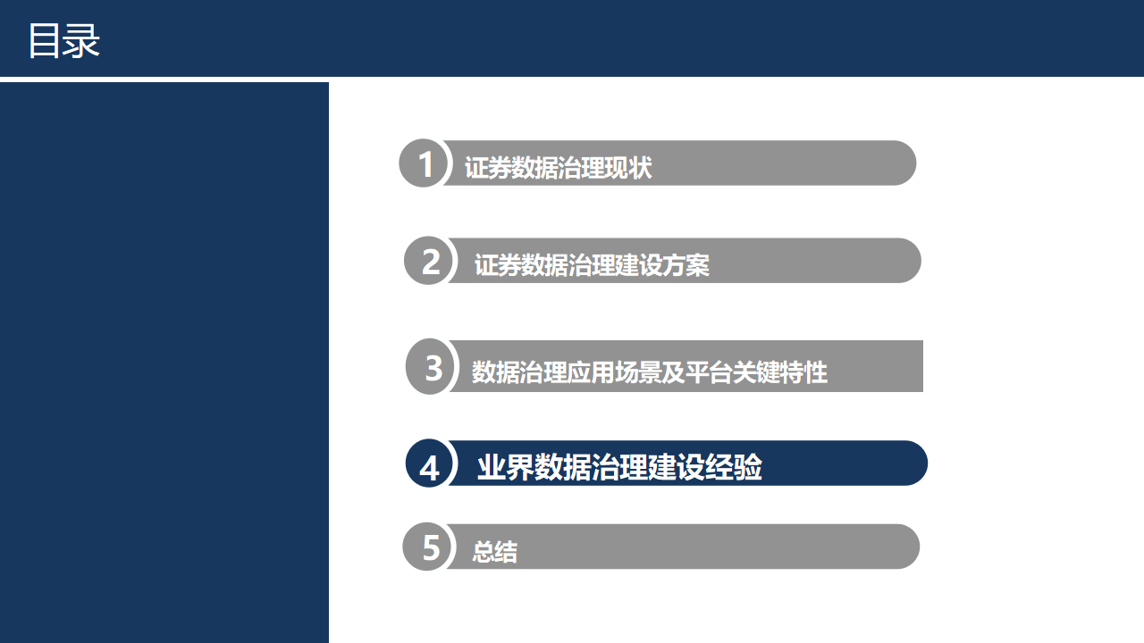 证券行业数字化转型大数据治理平台解决方案：数据治理的黄金法则