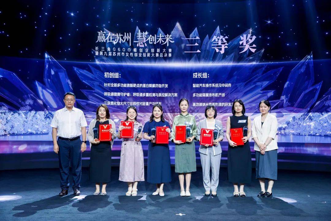 “赢在苏州 慧创未来”长三角G60巾帼创业创新大赛成功举办