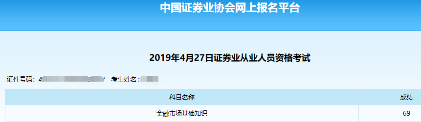 证券成绩出来(证券成绩查询时间在考试多久以后)